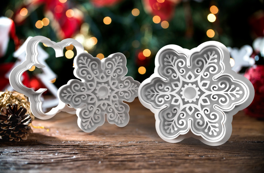 Flake Shaped Cookie Cutters