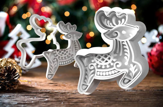 Reindeer Shaped Cookie Cutters