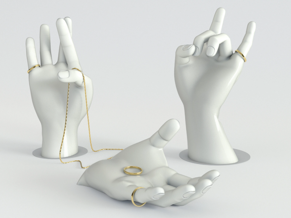 Hand Jewellery Holder