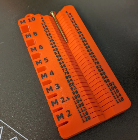 Screw Measuring Tool